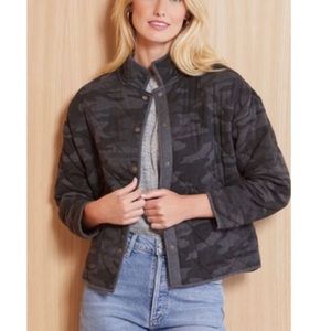 Z Supply Maya Quilted Camo Jacket